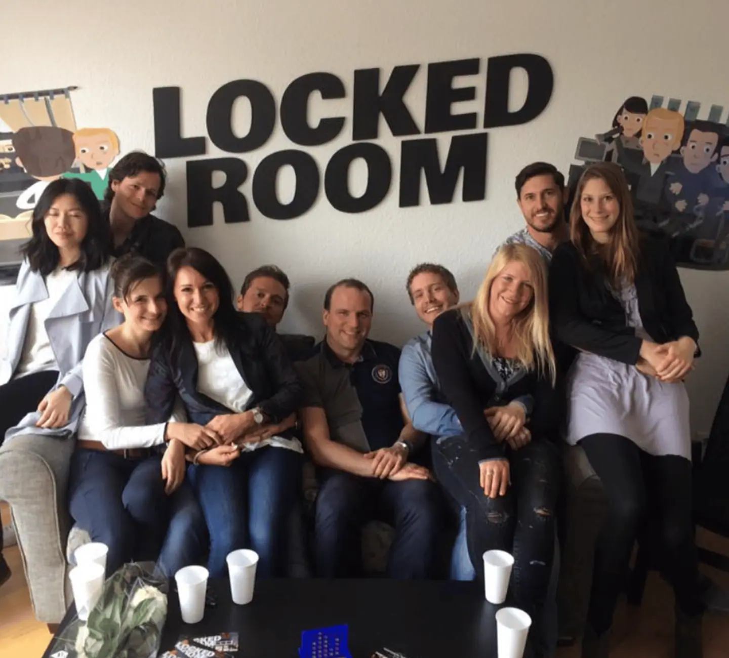 Team im Locked Room