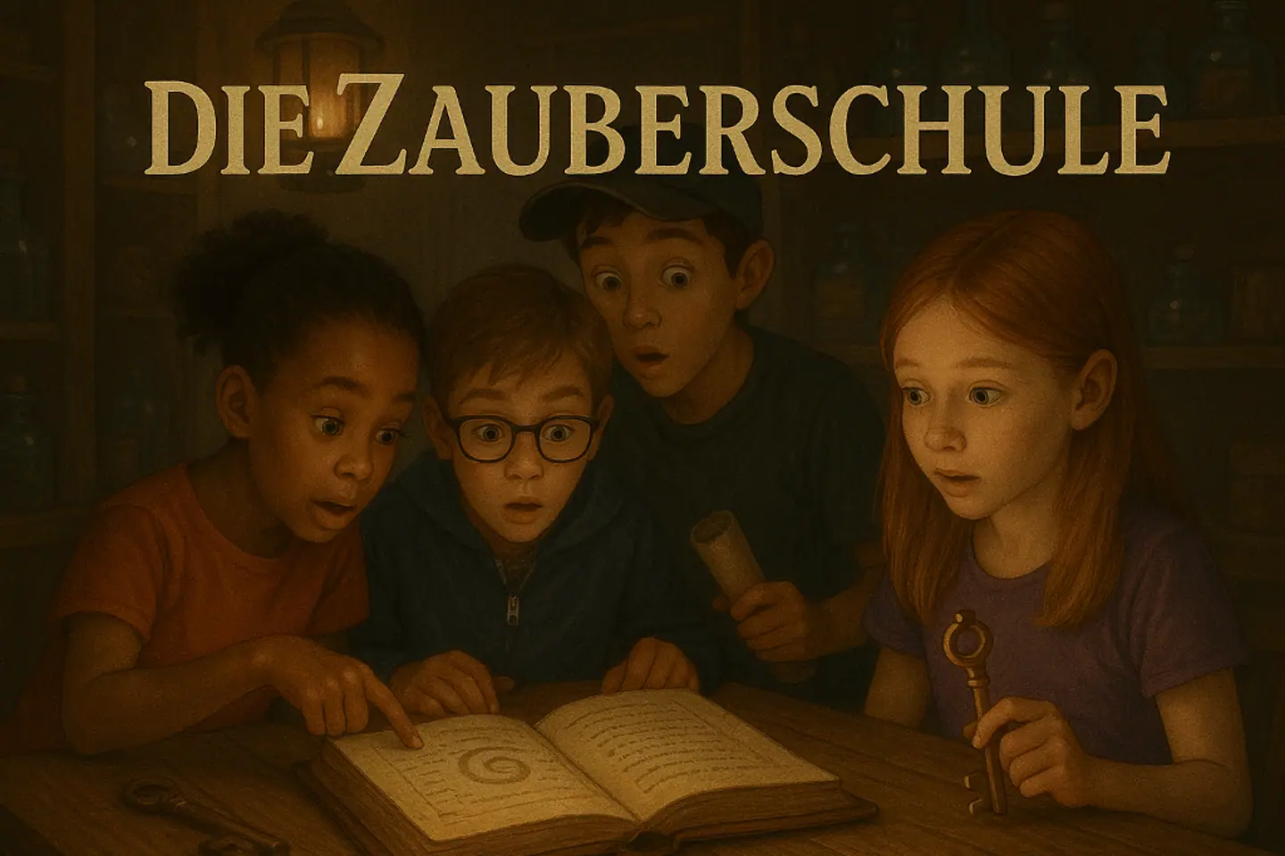 Kinder Escape Room Die Zauberschule in Düsseldorf – magischer Zauberladen